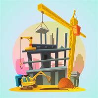 Image result for Cartoon Building Under Construction
