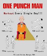 Image result for One Punch Man Working Out