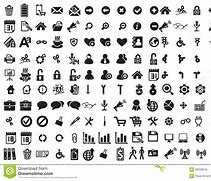 Image result for Black and White Vector Icons Print