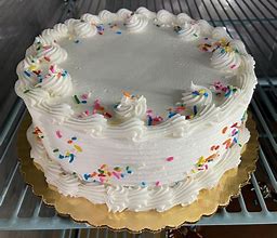 Image result for Plain White Fondant Round Cake 8 Inch