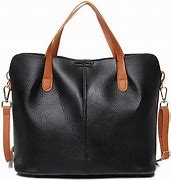 Image result for Women's Leather Bags Large Zippered