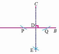 Image result for Perpendicular Line Construction