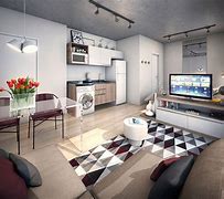 Image result for Interior Design for Small Studio Apartment