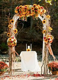 Image result for Fall Themed Wedding