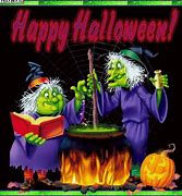 Image result for Animated Halloween Witches