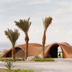 砂丘のような波上の屋根で覆われた建築 / Oppenheim Architecture - Jiuni Q