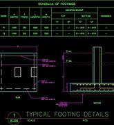 Image result for Footing Detailing