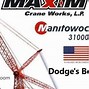 Image result for Manitowoc 31000 Crawler Crane