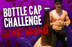 Image result for Bottle Cap Challenge Meme