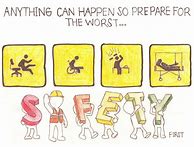 Image result for Safety Poster Drawing in Company
