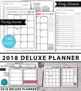 Image result for A4 Year Planner 2018 Printable