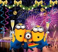 Image result for Minions Happy New Year Pics