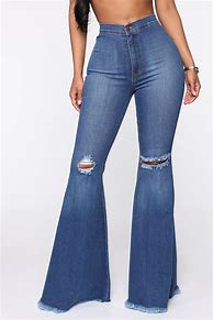 Image result for Bell Bottom Jeans Stacks