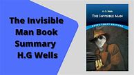 Image result for Setting of the Invisible Man Book