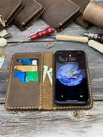 Image result for Purple Leather Wallet iPhone 7 Plus Case