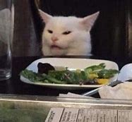 Image result for White Cat Meme Moken Trol at the Dinner Table