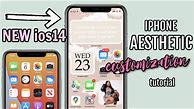 Image result for Aesthetic iPhone 12 Homescreen