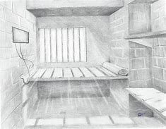 Image result for Prison Cell Drawing