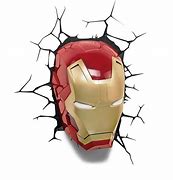 Image result for Light-Up Iron Man Wall Art