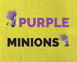 Image result for Purple Minion Logo