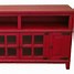 Image result for Red Stained TV Stand