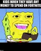 Image result for Spongebob Spending Money Meme