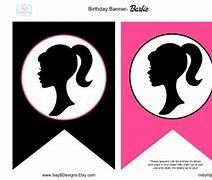 Image result for Barbie Birthday Banner Template