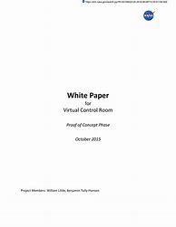 Image result for White Paper Title Page