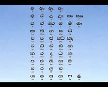 Image result for Sinhala Alphabet Pronunciation