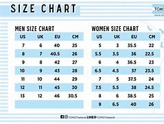 Image result for UK EU Size Chart