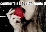 Image result for Red Apple Day