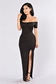 Image result for Fashion Nova Black Dress with Feathers
