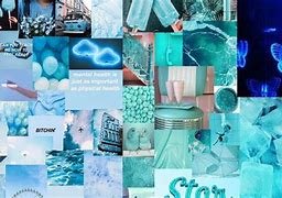 Image result for Blue Aesthetic Wallpaper Collage