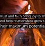 Image result for Difference Between Trust and Faith