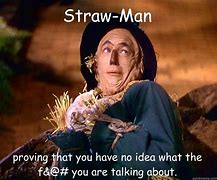 Image result for Straw Man Meme