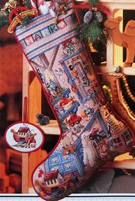 Image result for Cross Stitch Christmas Stocking Patterns