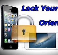 Image result for How to Lock Orientation On iPhone