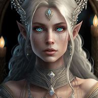 Image result for Horned Elf Queen