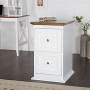 Image result for White Wood 4 Drawer File Cabinet