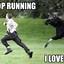 Image result for How I Think I Look Running Meme
