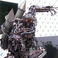 Image result for Giant Scrap Metal Robot