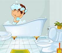 Image result for Cartoon Bath
