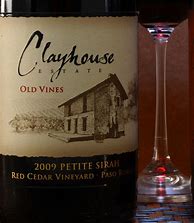 Image result for Clayhouse Petite Sirah Estate Old Vines Red Cedar