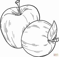 Image result for I Like Apple's Colouring Page
