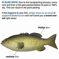 Image result for Realistic Prop Fish