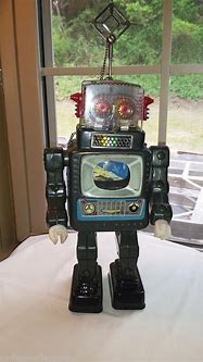 Image result for Retro TV Robot