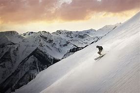 Image result for Skiing Down a Hill