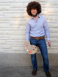 Image result for Show Me a Bob Ross Costume