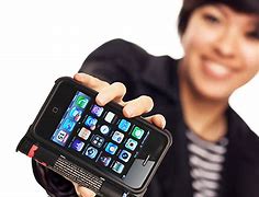 Image result for iPhone with Scanner Attachment