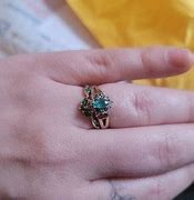 Image result for Opal Engagement Ring Set